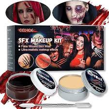befive 3pcs halloween scar wax kit