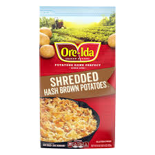 ore ida shredded hash browns potatoes