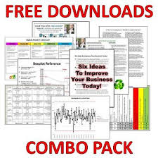 Lean Six Sigma Free Downloads Combo Pack Business