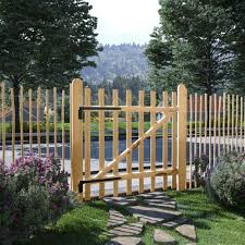 Vidaxl Solid Hazel Wood Single Fence