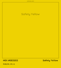 Safety Yellow Color Meaning Codes