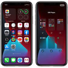hide iphone home screen pages in ios 14