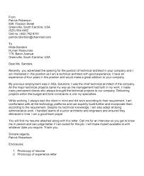 Oracle Database Architect Cover Letter Interior Design Cover Letter