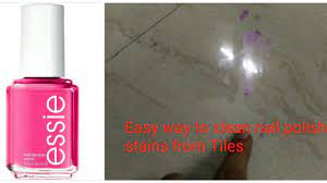 diy how to remove nail polish stains