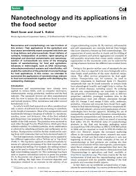 nanotechnology and its applications in the food sector agriculture discover ideas about agricultural science nanotechnology