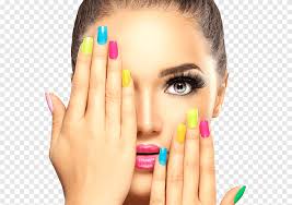 woman showing manicures manicure nail