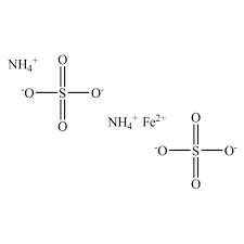 ammonium ferrous ii sulfate