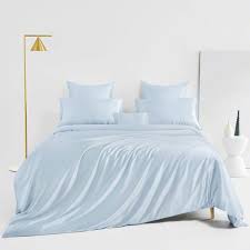 Blue Silk Bed Linen From The Finest