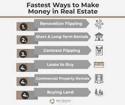 7 fastest ways to make money in real estate