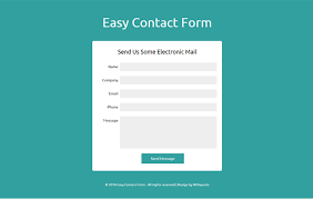 Contact Form Template Magdalene Project Org
