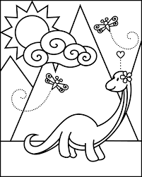 Upload your image to automatically remove the background in an instant. Lovely Brontosaurus Transparent Coloring Page Free Printable Coloring Pages For Kids