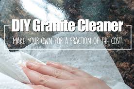 diy granite cleaner