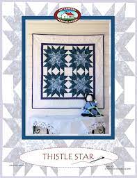 Free Quilt Pattern Thistle Star Wall