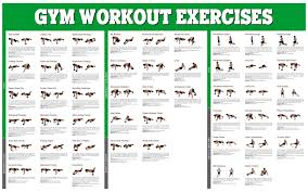 free printable dumbbell workout poster