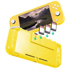 Shephy is a bizarre take on solitaire using a deck made of cards about sheep. For Nintendo Switch Lite Protective Tpu Grip Case Game Card Slot Stand Yellow Overstock 31311727