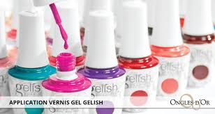 how to apply the gelish gel polish
