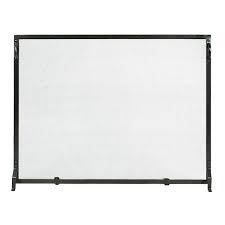 Flat Fireplace Screen Sa 3830