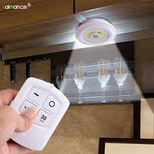 Remote Control Battery Operated Smart Dimmable Led Under Cabinet Light Cob Led Night Lamp Closets Lights For Wardrobe Bedroom Under Cabinet Lights Aliexpress
