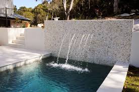 Swimming pool water fountains dazzling design inspiration 20 fountain ideas. 80 Fabulous Swimming Pools With Waterfalls Pictures Pool Waterfall Pool Water Features Pool Fountain