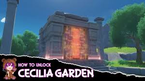 There is one seelie that is very hard to find at cecilia garden puzzle location. Genshin Impact How To Unlock Cecilia Garden Youtube