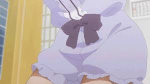 Salona bir baskasinin gelmesi onun icin hic bir sey ifade etmez. Cute Anime Girl Winking Gif