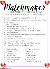 Let's get this immunity challenge started! Free Printable Matchmaker Valentine S Day Game Real Housemoms