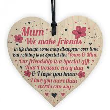 Valentine's day is a beautiful day when people express their feelings to their lovers. Love You Plaque Mother Daughter Gifts Heart Mothers Day Gifts