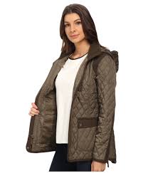 Quilted Jacket With Wool Trim J1501