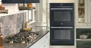black kitchen appliances