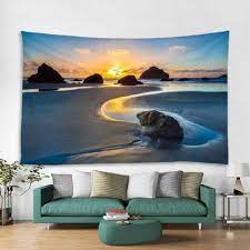 Jual Wall Tapestry Sunrise Scenery Wall