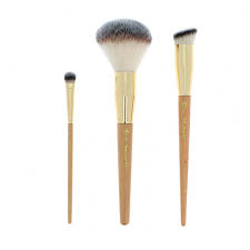 makeup brush with biobased fiber