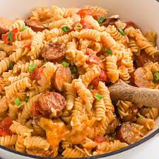 kielbasa pasta recipe eating on a dime
