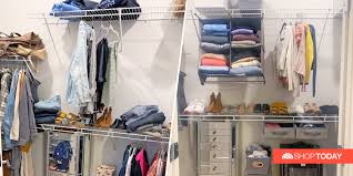 these closet organizers clear clutter