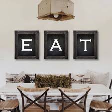 Sign Dining Room Wall Art Farmhouse