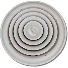 Round Ceiling Air Vent Register