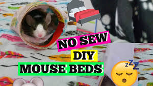 no sew mouse hammock tent bed diy