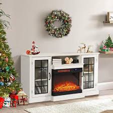 Electric Fireplace Insert Cupboard Unit