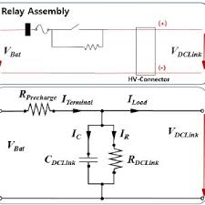 Equivalent Circuits Of Relay Assembly Model A Relay