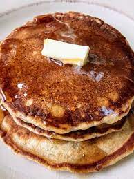 easy cinnamon pancakes with vanilla