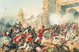 1857 Mutiny - British Siege & Recover Delhi from Rebel