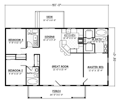 Small House Plan With Two Master Closets