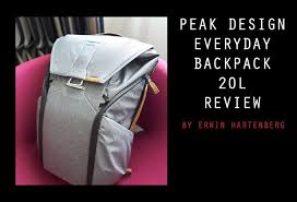 peak design everyday backpack 20l