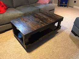 Recycled Wood Coffee Table Canada