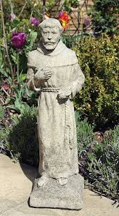 The Friar Stone Statue Garden Ornamnents