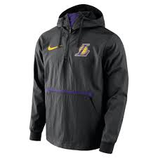 Your team is prepared for anything on game day, and you want bundle up in team pride with los angeles lakers nike jackets! Nike Los Angeles Lakers Men S Nba Jacket In Black For Men Lyst