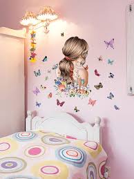 1pc Pvc Wall Sticker Creative Figure