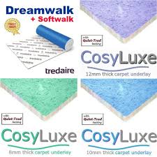 foam carpet underlay tredaire dreamwalk
