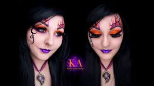 sorceress halloween makeup tutorial