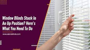 Window Blinds Stuck In An Up Position? Here's What You Need To Do