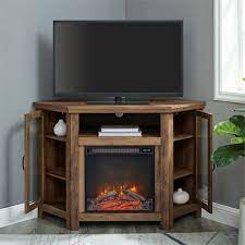 48 Mdf Corner Fireplace Tv Stand